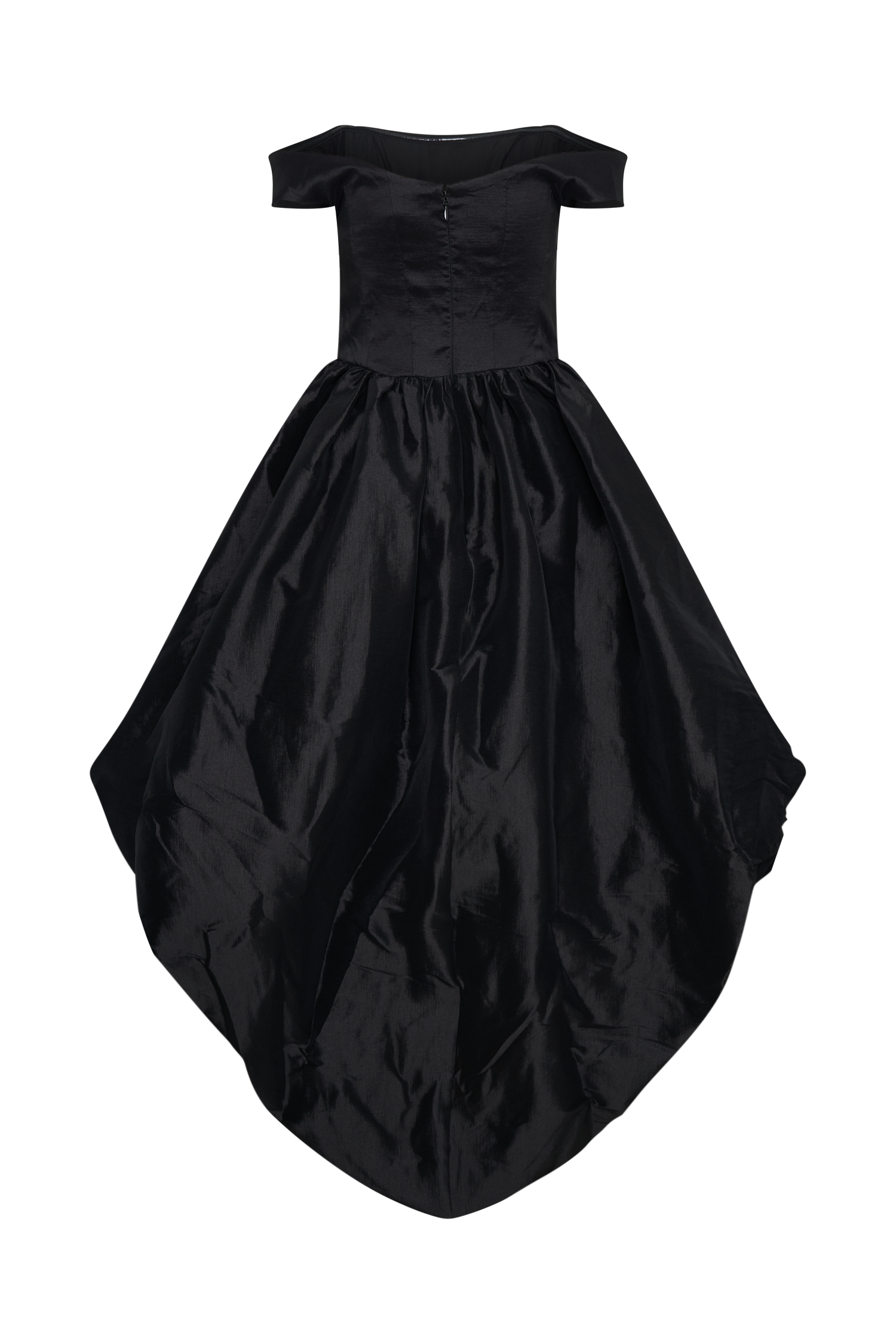 Amelia Bubble Maxi Dress - Black